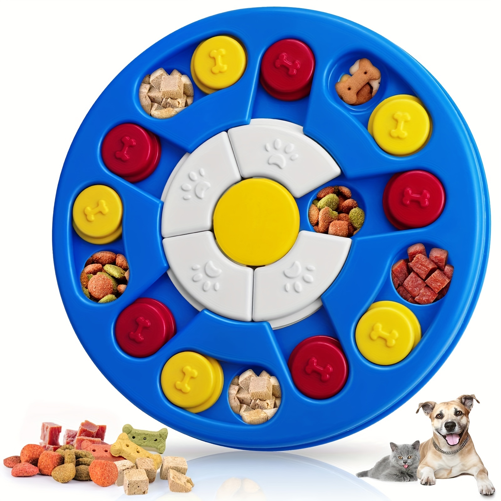 WINGPET Dog Puzzle Toys, Interactive Dog Toys, Turtle Dog Enrichment Toys  for Puppy Mentally Stimulating Treat Dispenser Dog Treat Puzzle Feeder for