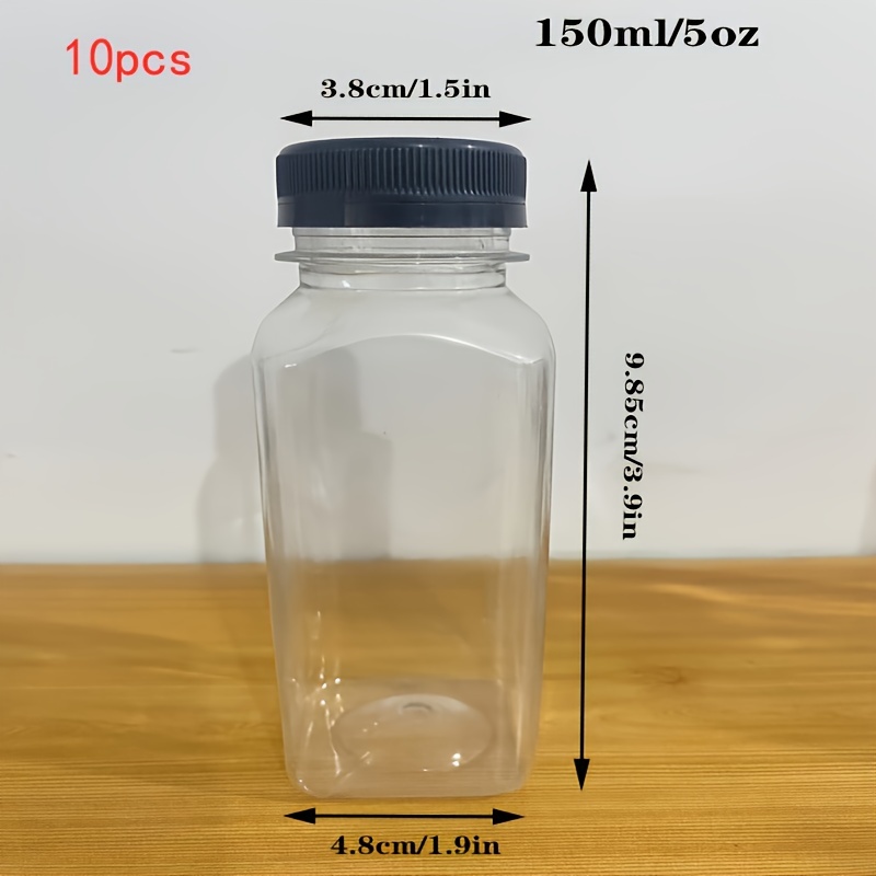 Glass Juice Bottles With Lids Reusable Juice Containers - Temu