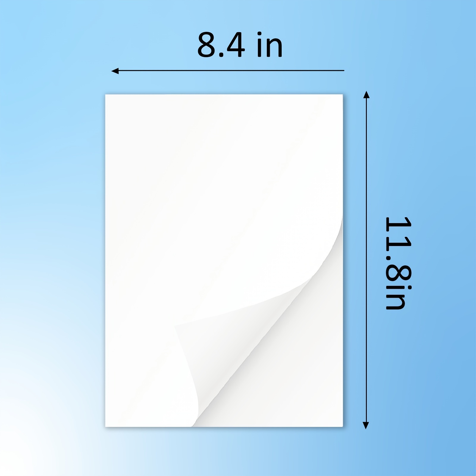 8.26 X 11.6 A4 Size Self adhesive Laminating Sheets No - Temu