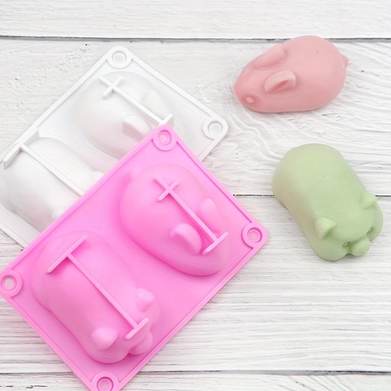 12-cavity Party Pig Silicone Mold Cartoon Silicone Model Diy Mold