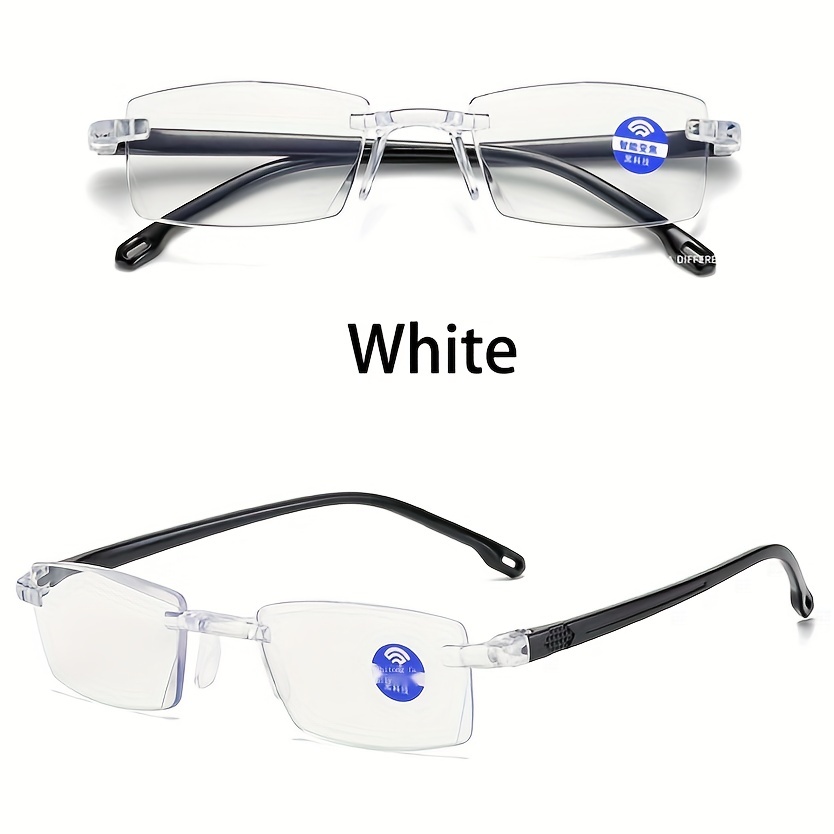 Smart Auto Zoom Presbyopic Glasses with Anti Light Protection