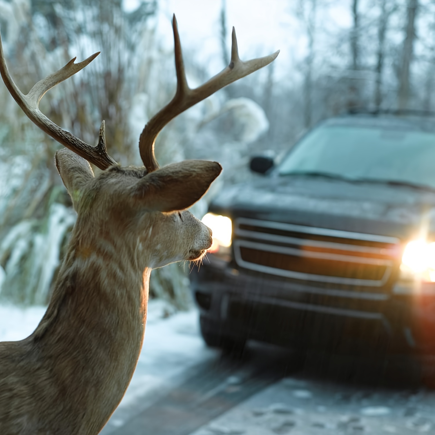 4 Pcs Deer Whistles For Car Deer Warning Devices - Car Safety