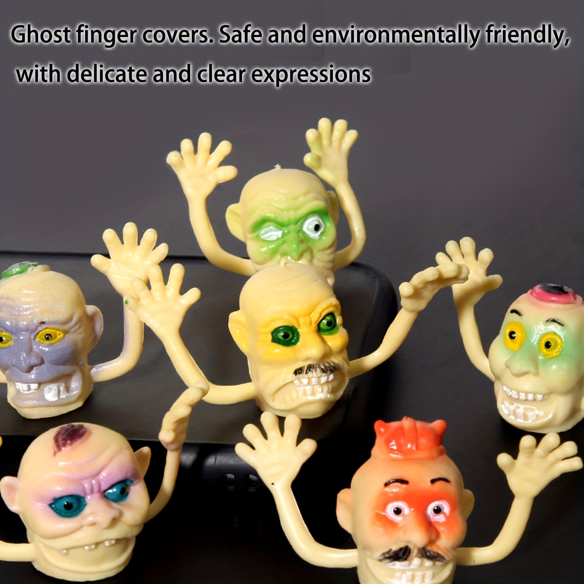 Zombie sales finger puppets