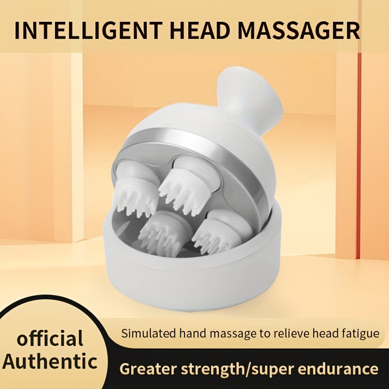 Neck Shoulder Massager 3D Heads Electric Wireless Heated Massage Shawl  Simulate Human Hand Anti-stress Relaxation Massagem
