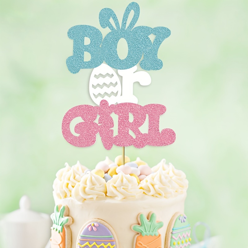 Baby Shower Party Cake Decoration Gender Reveal Cake - Temu