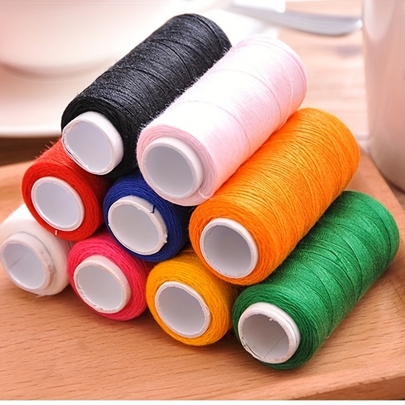 Colored Sewing Thread 200 Yards Each Roll Of 40s/2 Handmade - Temu