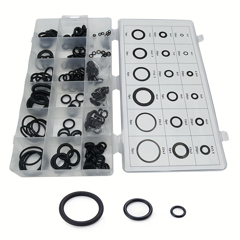 18-Size Rubber Grommet Kit for Wiring Pipe & Auto Repair