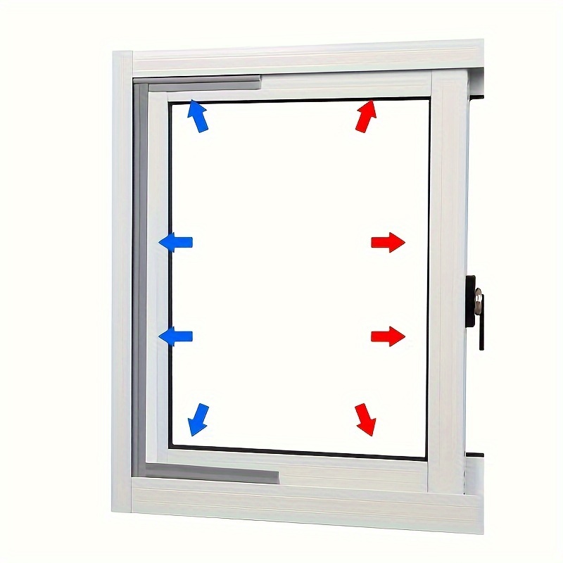 80IN Self Adhesive Window Gap Sealing Strip, Windproof Soundproof
