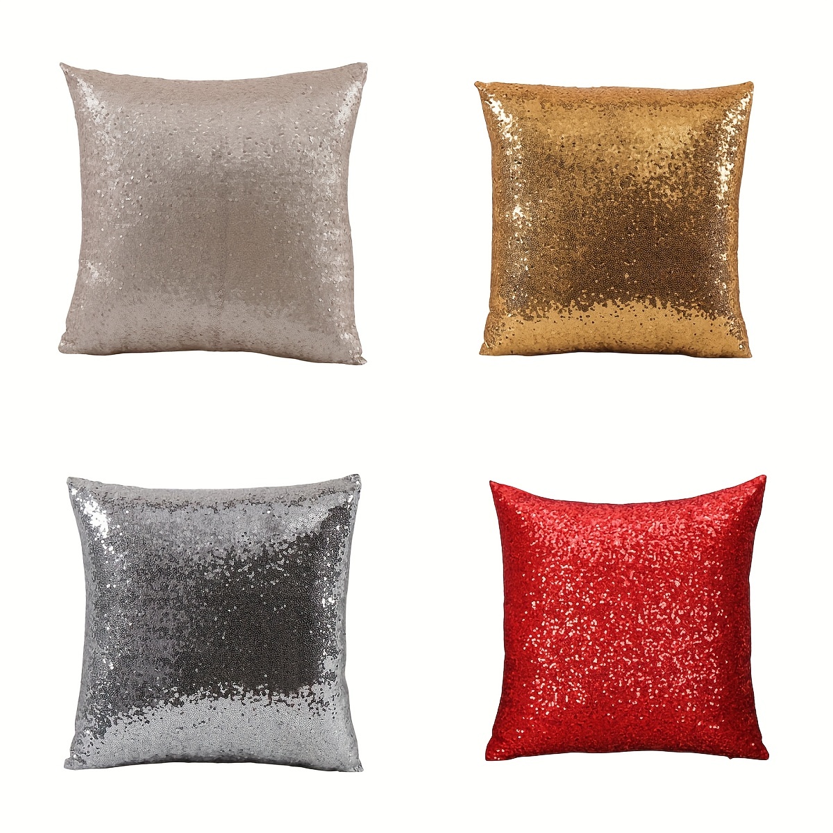 Office sequin clearance pillow