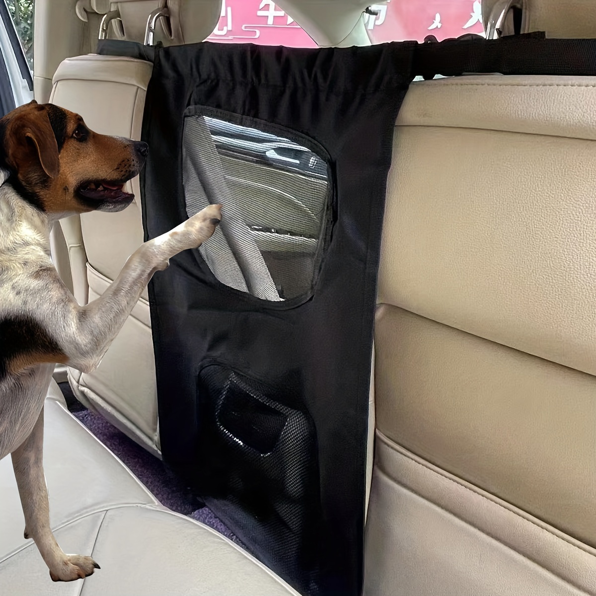 Barrera Premium Mascotas En Automóvil: Mantenga Amigo Peludo - Temu