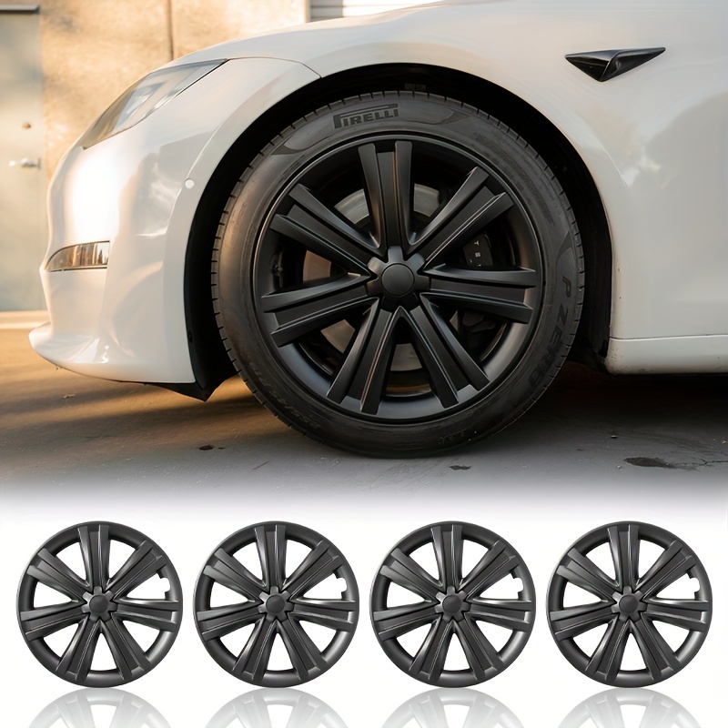 Performance Remplacement Enjoliveur de roue automobile Couvercle complet  pour Tesla Model 3 2018-2022 18 pouces