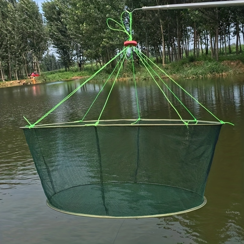 The Net Rod Can Be Retracted with Three-Section Net Fishing Gear