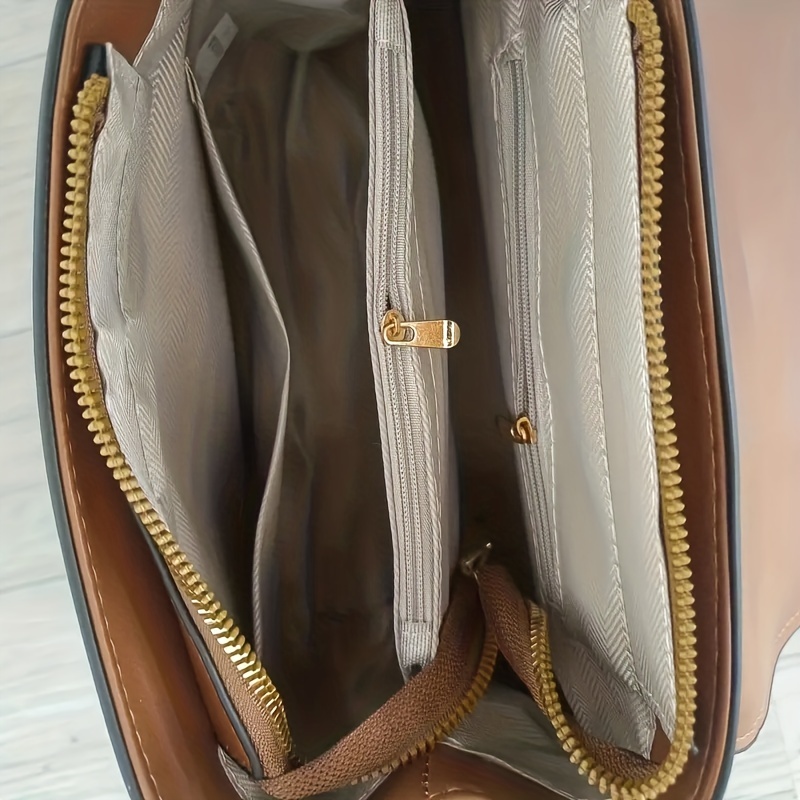 Vintage Lattice Pattern Handbag, Pu Leather Flap Shoulder Bag, Perfect  Crossbody Bag For Daily Use - Temu
