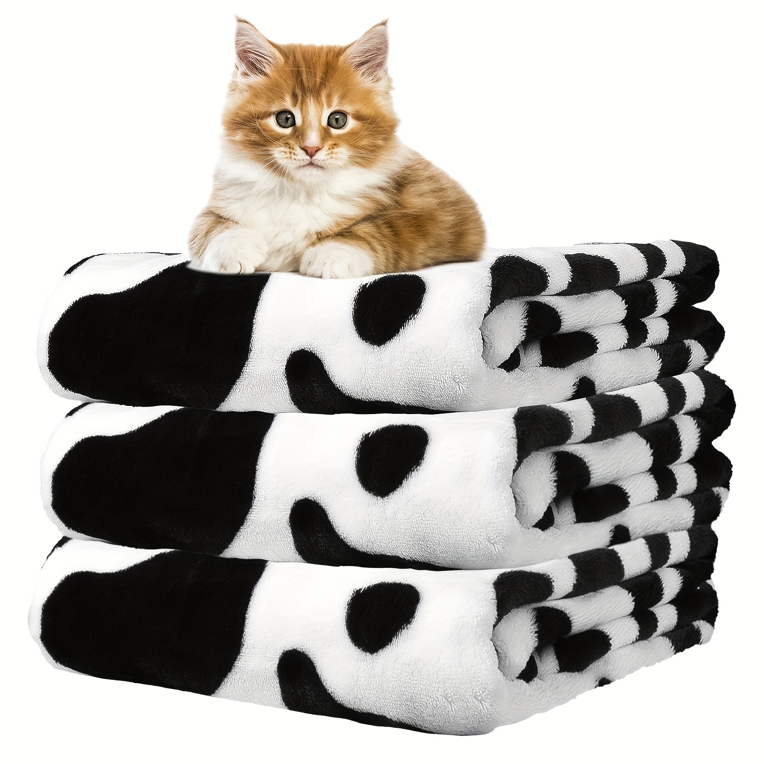 Cozy Fleece Pet Blanket Dogs Cats Soft Warm Blanket Cold - Temu