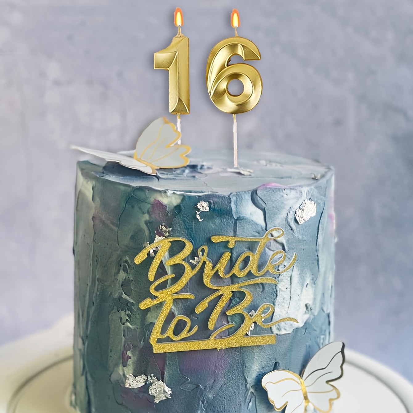  Velas de cumpleaños número 18, velas con números de pastel de  feliz cumpleaños, decoración para fiesta de cumpleaños, boda, aniversario,  suministros de celebración (oro rosa) : Hogar y Cocina
