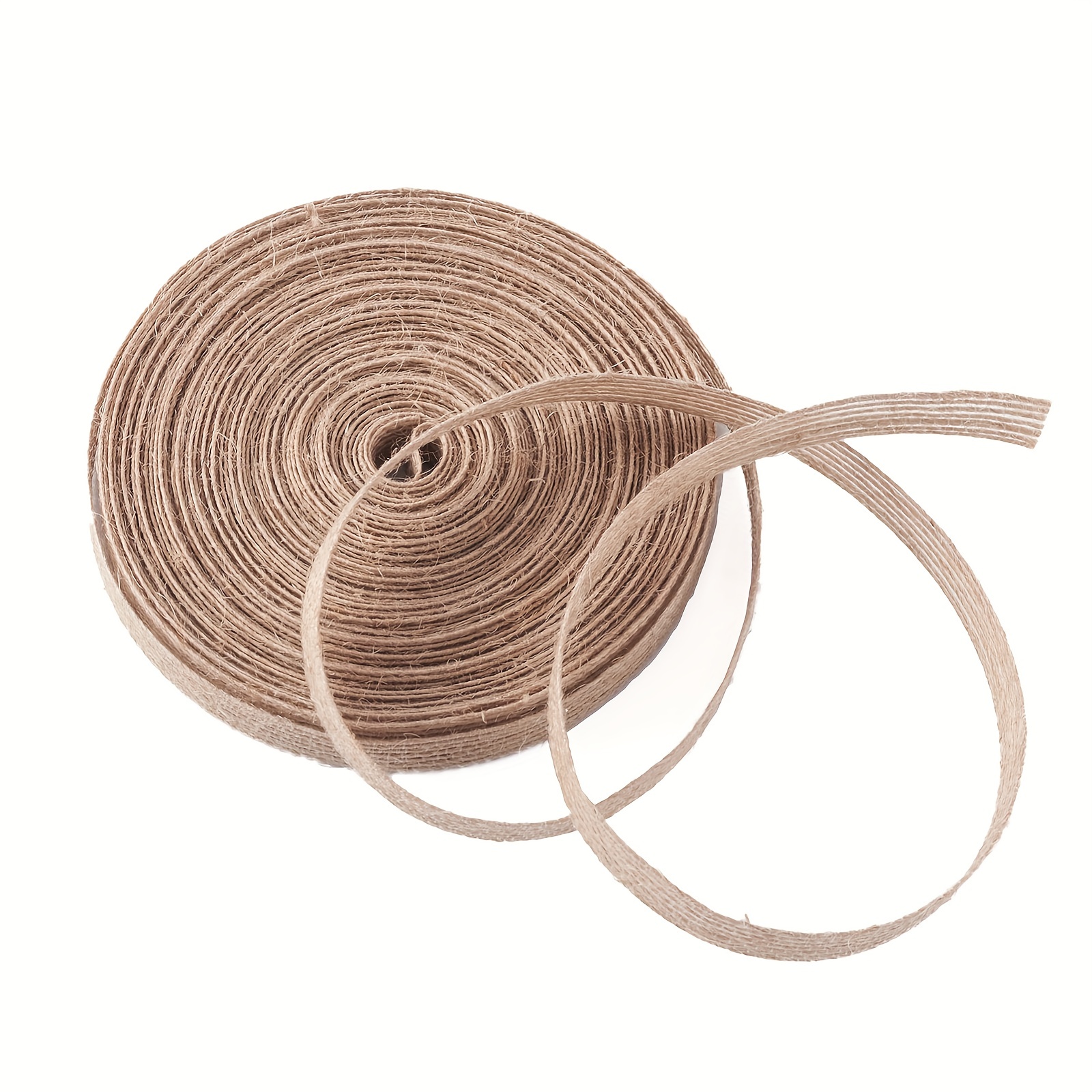 10m/rouleau de ruban en toile de jute Tan pour la fabrication artisanale,  3/8 pouce (10mm) - Temu Canada