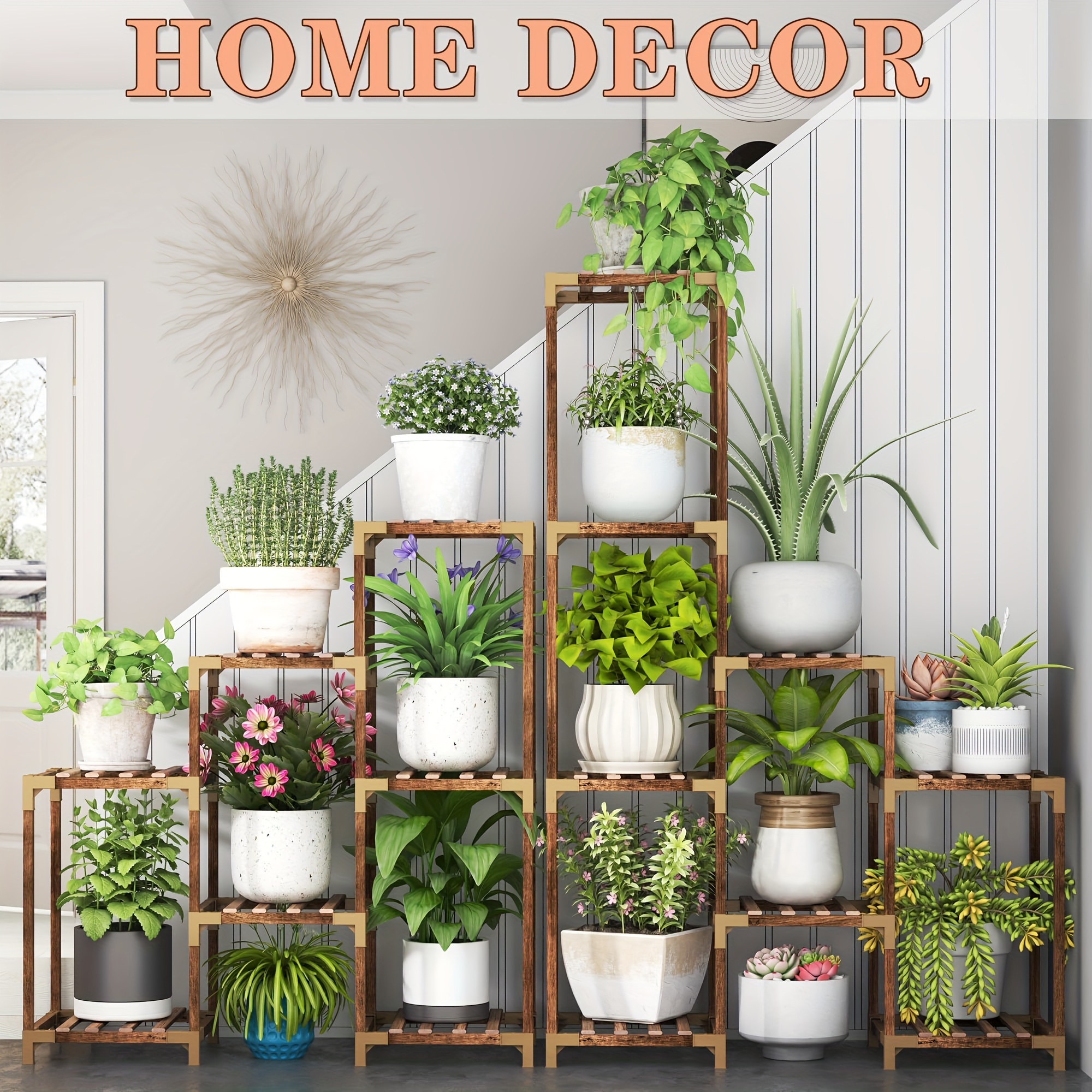 15 tier corner plant stand indoor outdoor multiple plants - Temu
