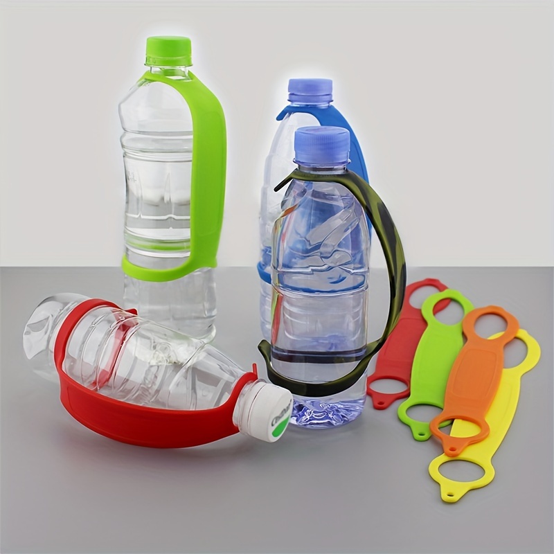 Soft Durable Silicone Water Bottle Handle Water Bottle - Temu