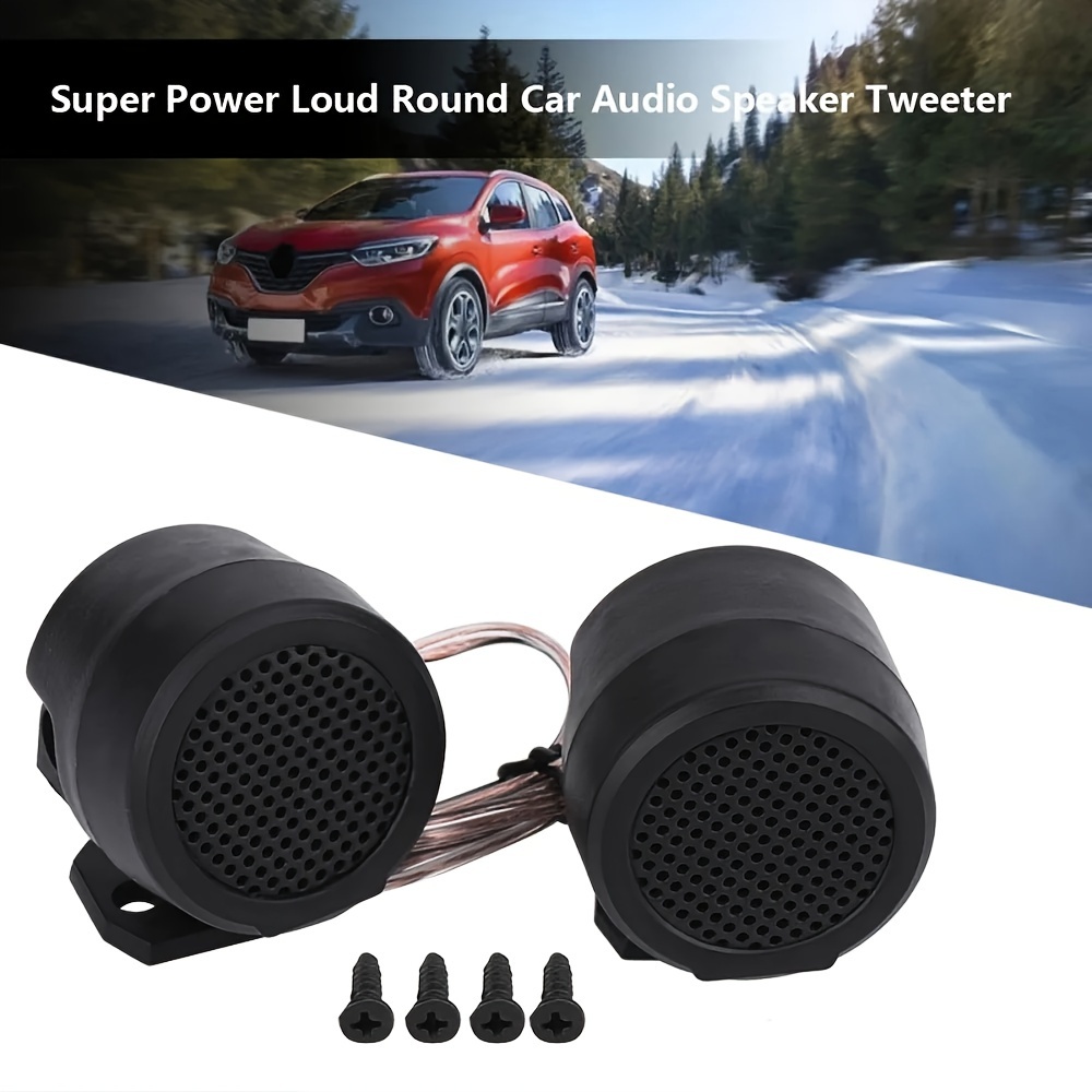 Car Tweeter Speakers Pre wired Dome Audio System Super Loud - Temu