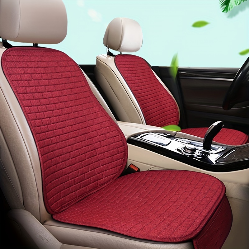 Upgrade Your Car Comfort With This Plush Plaid Car Seat - Temu