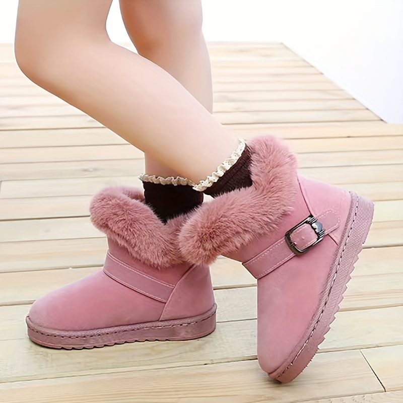 Botas peludas online niña