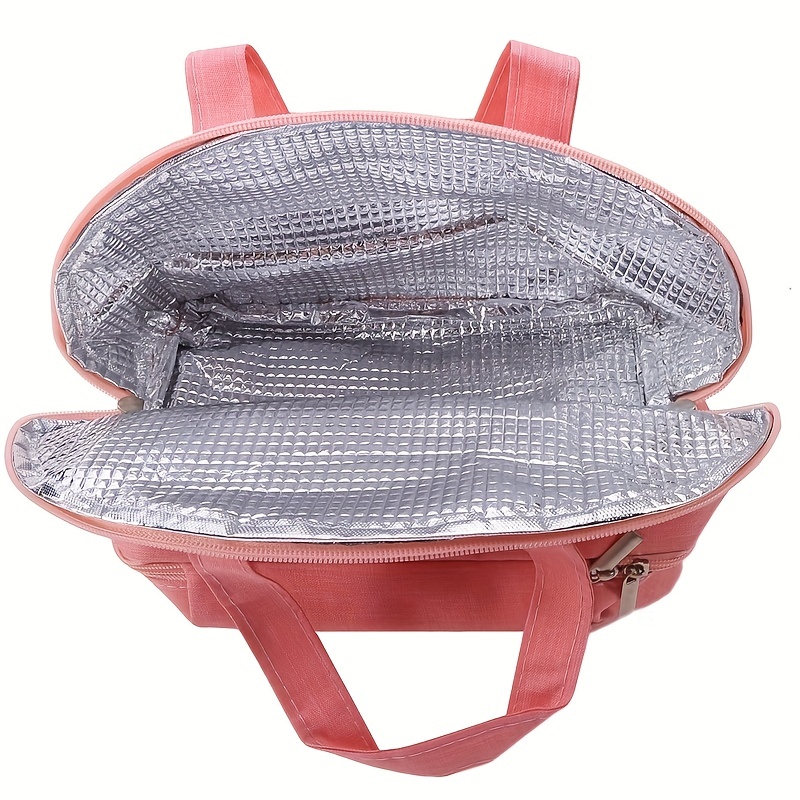 Satchel Lunch Box, Nylon Lightweight Portable Lunch Storage Bag, School  Office Picnic Lunch Handbag - Temu