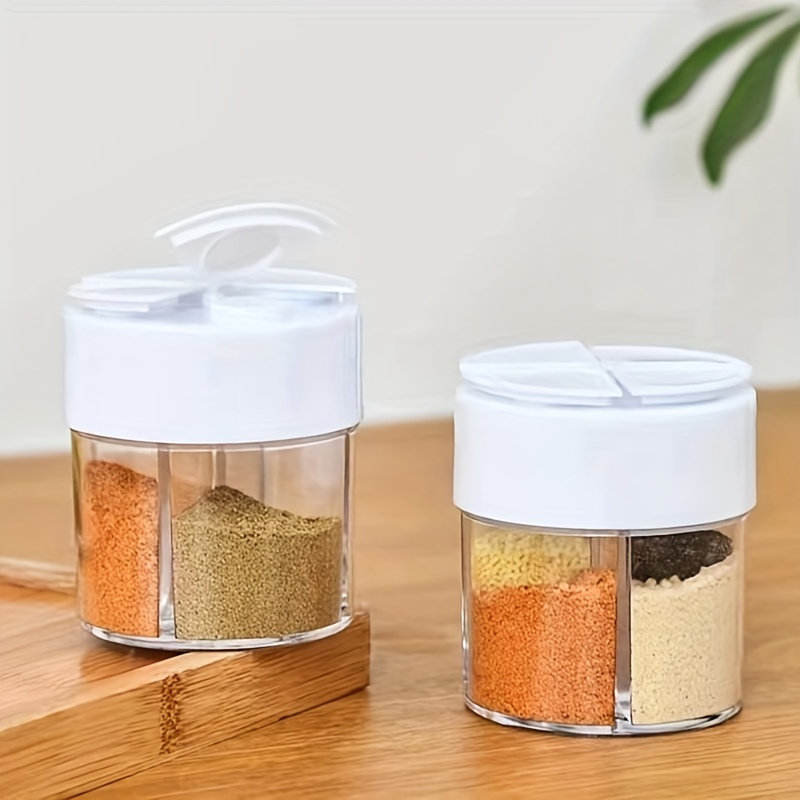 1pc 5-in-1 Kitchen Seasoning Jar Set For Salt, Msg, Seasoning And Spices,  Multiple Colors Available For Household Use