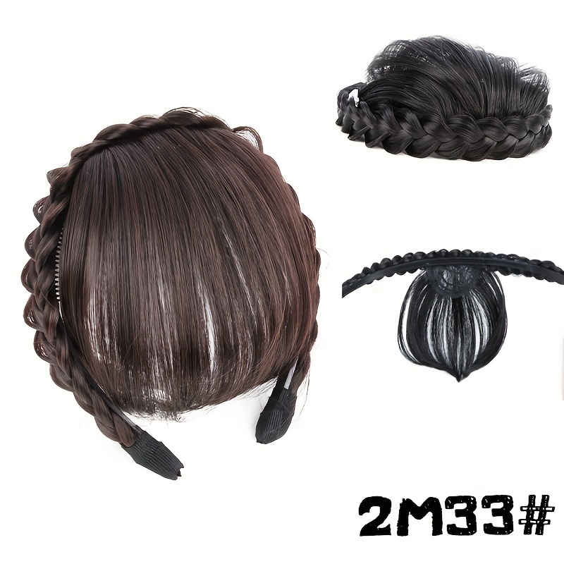   accessories with bangs braids headband hair extension high temperature synthetic fiber   hair for women daily use halloween christmas details 13