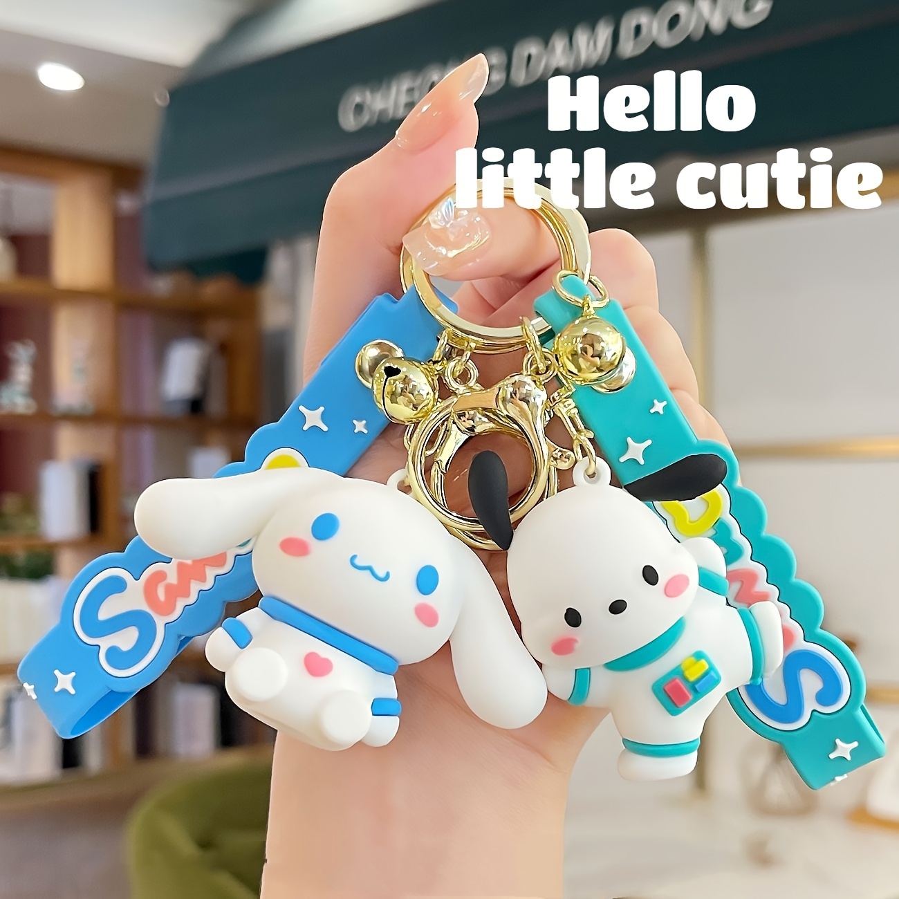 Anime Cube Bracelet Wristlet Keychain Cute Kawaii - Temu