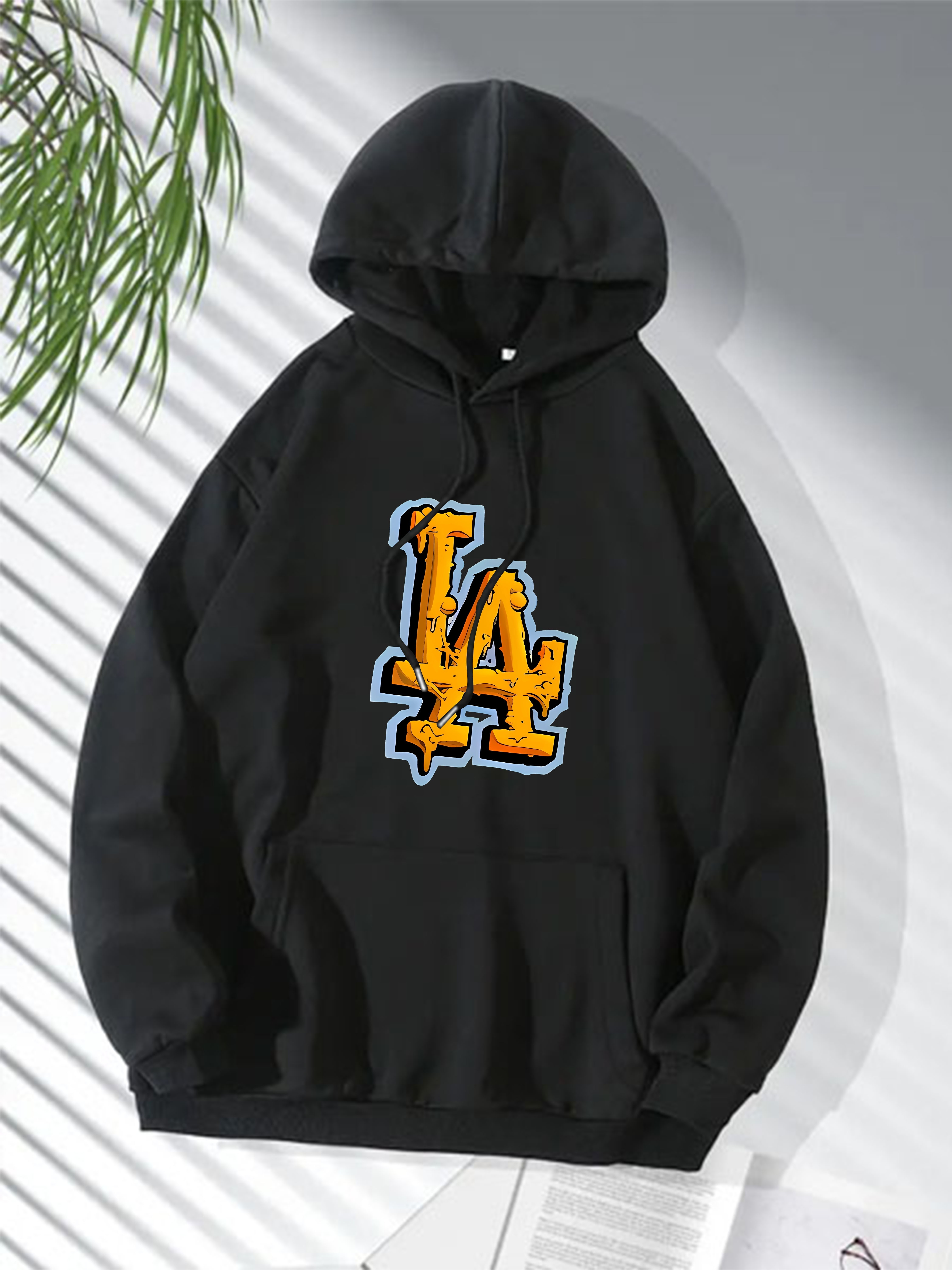 Los Angeles LA Dodgers Hoodie Sweatshirt Mens Small S Pouch Pocket