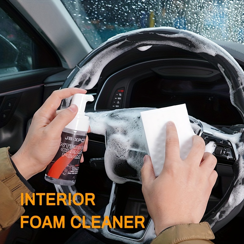 30/60/100ML Multi-Purpose Foam Cleaner Leather Clean Wash Car Interior  Ceiling Leather Seat Home Clean Strong Cleaning tools