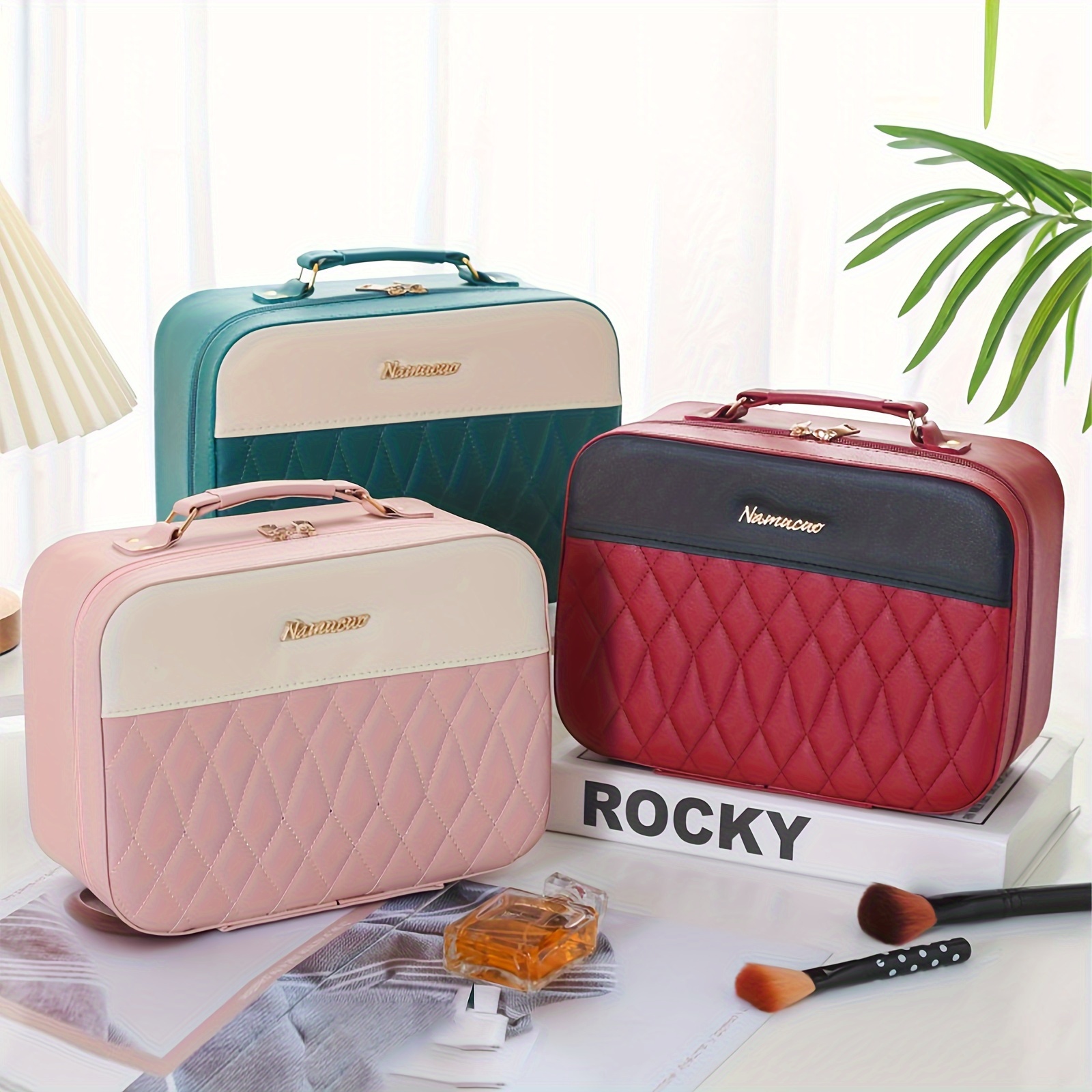 Hand Luggage Cosmetic Bag Women's Mini Storage Bag Company - Temu