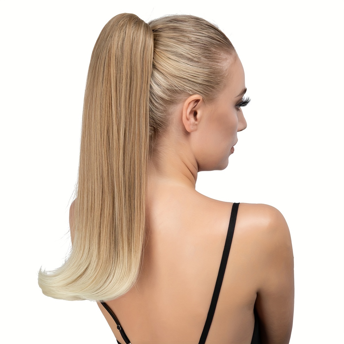 180 rotating claw clip ponytail extension for women   synthetic curly wave hairpiece natural look with high temperature fiber versatile styling for all hair types versatile hairpiece curly     clip details 8