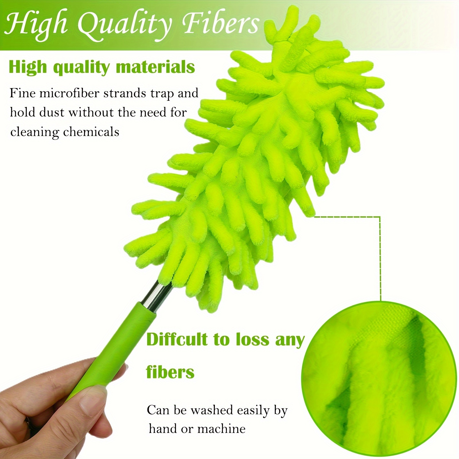 Retractable Car Cleaning Brush, Dust Remover Brush Fiber Hair Duster Brush  Home Cleaning Brush For Car Home Office Use - Temu
