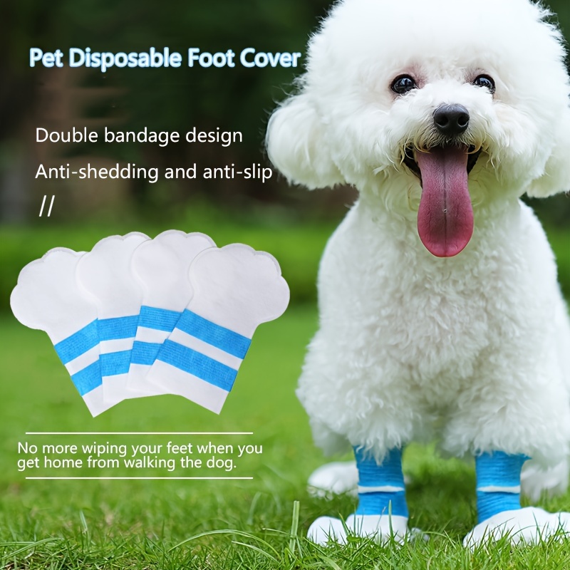 Calcetines para perros para suelos de madera dura, antideslizantes,  impermeables, protectores de patas, botines para cachorros pequeños,  medianos y