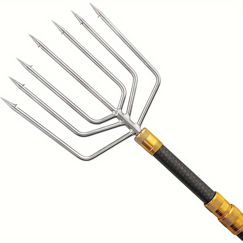 Stainless Steel Large Fish 5/7 Forks Fishing - Temu Canada