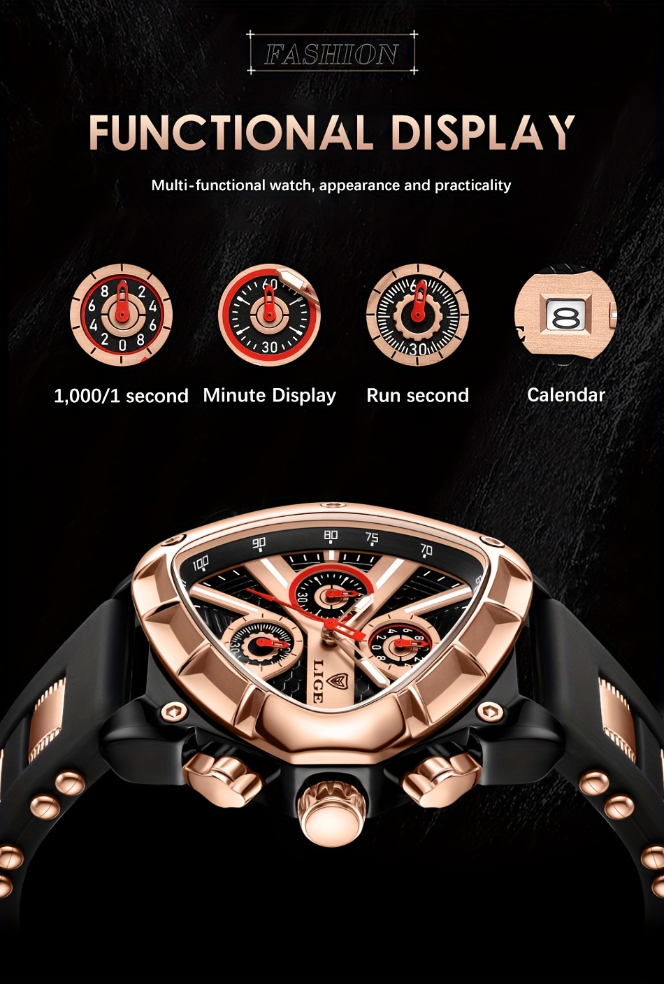 Montres-bracelets 2023 Original 3D vrai homme montres étanche montre  voiture jante Quartz hommes sport pour hommes horloge hommes filature
