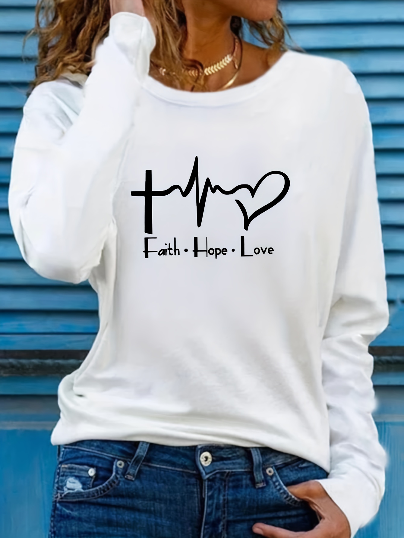 faith hope love tshirt