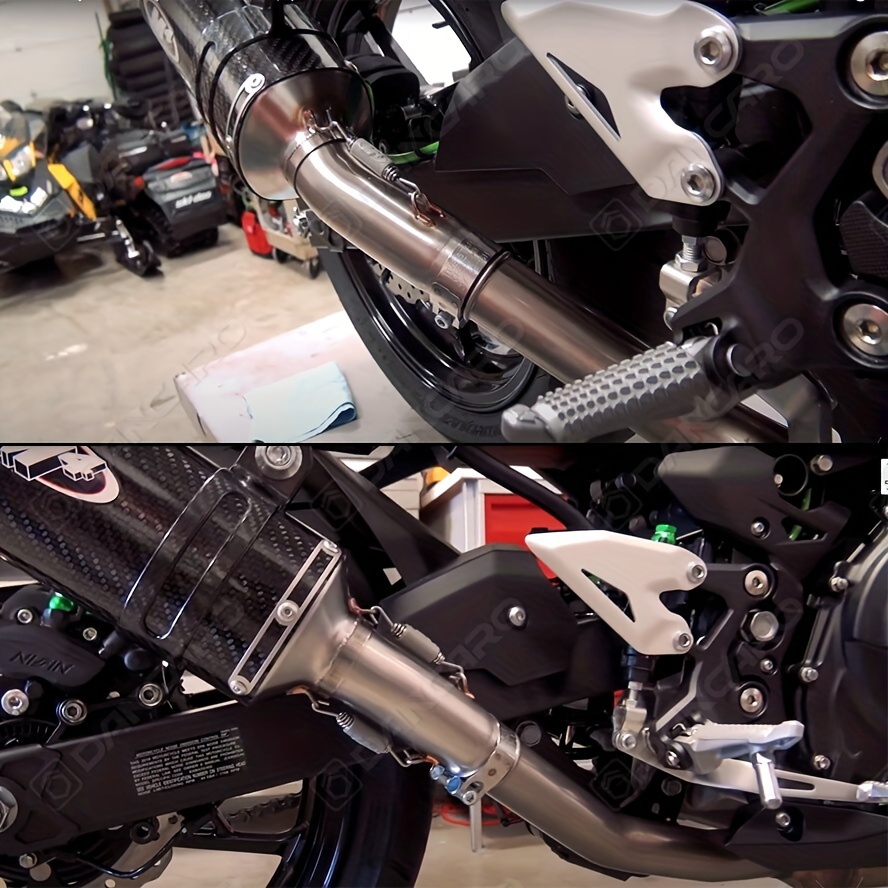 motorcycle exhaust pipe middle link - Temu