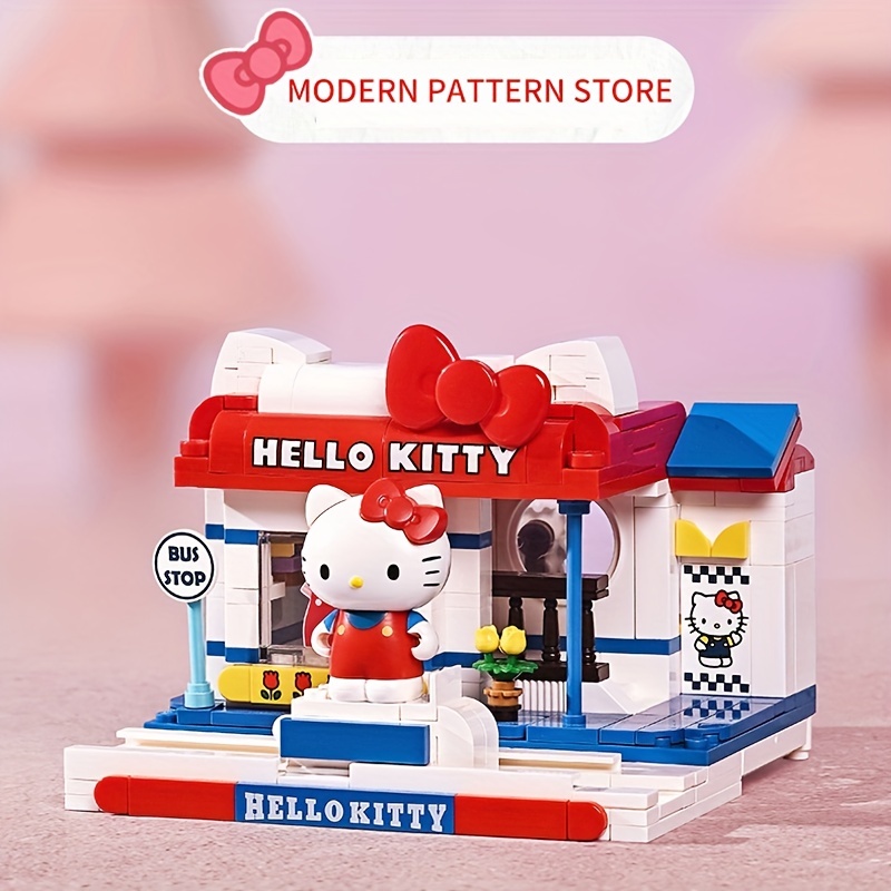 Keeppley Kuromi Melody Hello Kitty Building Block Model, Cartoon Animation  Building Block Assembled Toys Children's Educational Diy Toy Gift Adult  Desktop Decoration - Temu