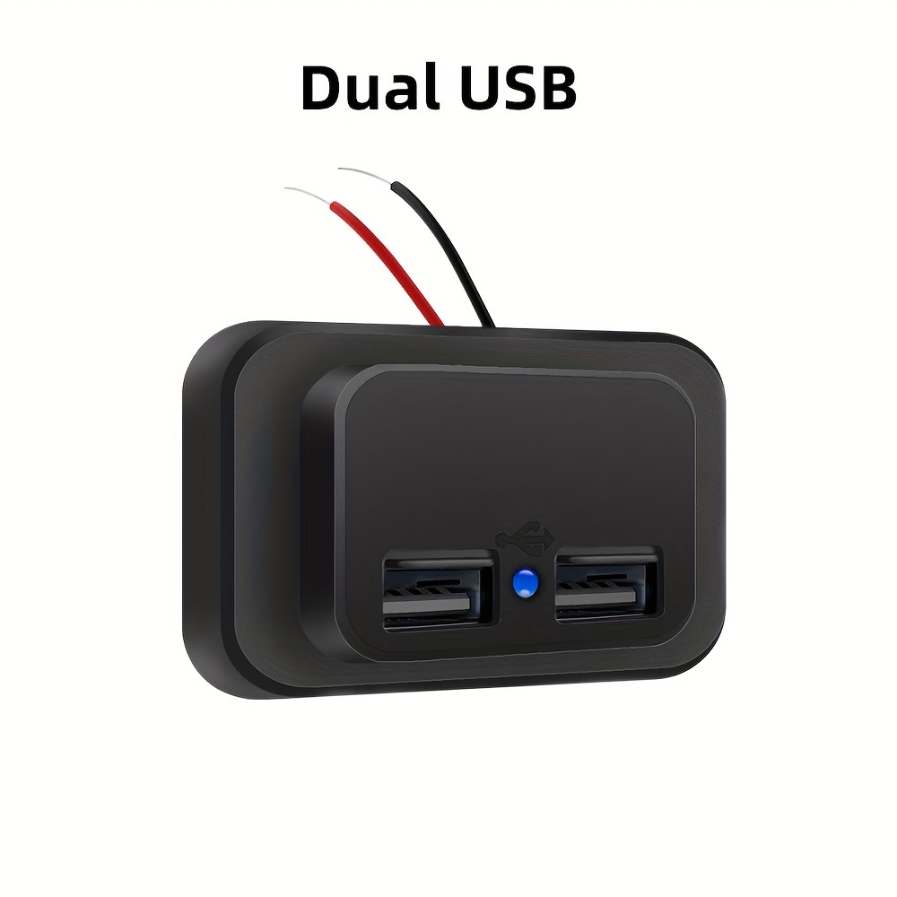 12V USB Outlet Double Charge Rapide 3.0 12V Prise USB - Temu France