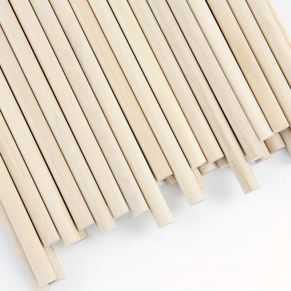 Crafts Wooden Dowel Rods Stick, Wooden Wedding Dowel Rods