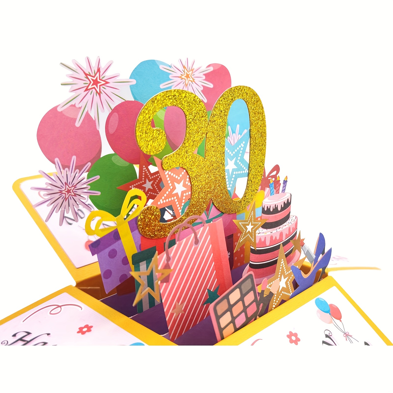 Carte pop up pour un anniversaire (Blog Zôdio)