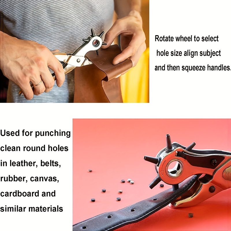 Leather Punch - Making Holes the Clean and Easy Way