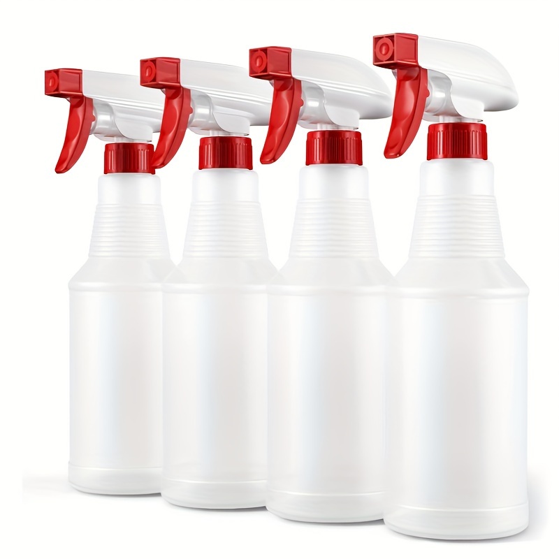 Surainbow Plastic Spray Bottles With Sprayer - Empty Spray Bottles For  Cleaning Solutions, Plant Watering, Animal Training And More - Clog-free  And Leak-proof Heavy Duty Spray Bottles With Sprayer - - Temu