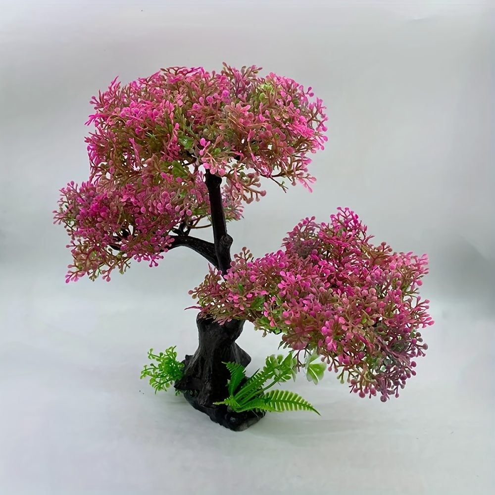 Cherry blossom hot sale aquarium ornament