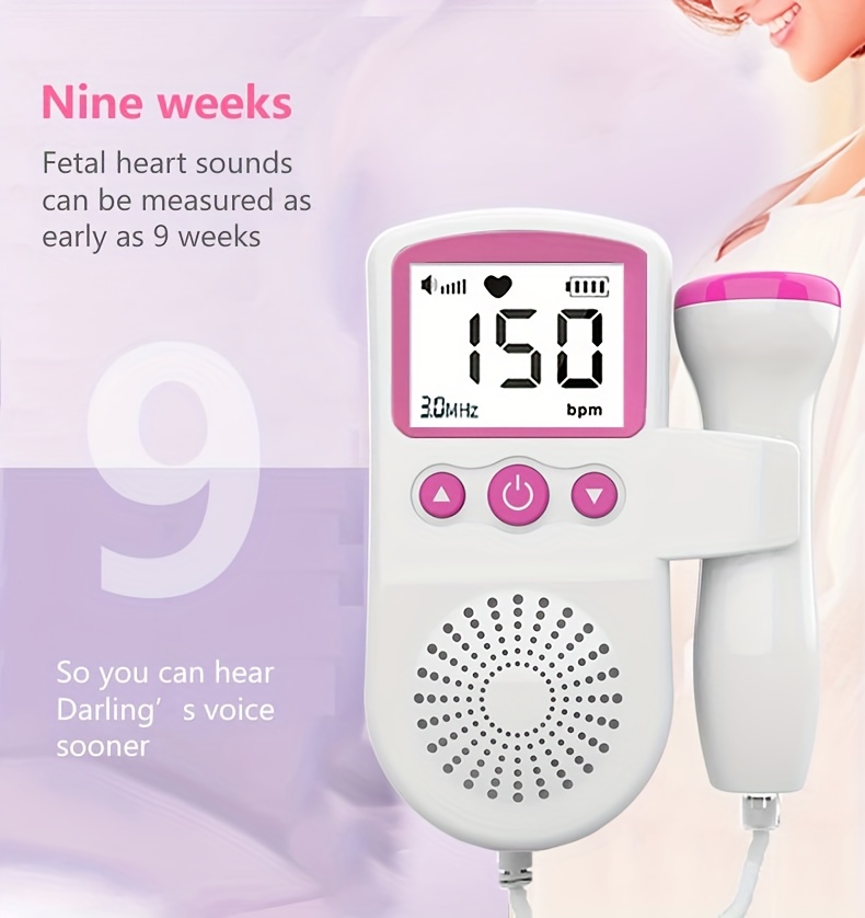 Portable Doppler Fetal Heart Rate Monitor For Homeuse Fetal Doppler Clear  Ultrasound Gel 30g Tube Charge Type Fetal Heart Rate Monitor - Baby &  Maternity - Temu Ireland