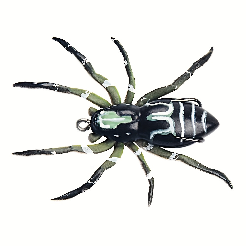1Pcs New Phantom Spider Fishing Lure Lifelike Artificial Topwater