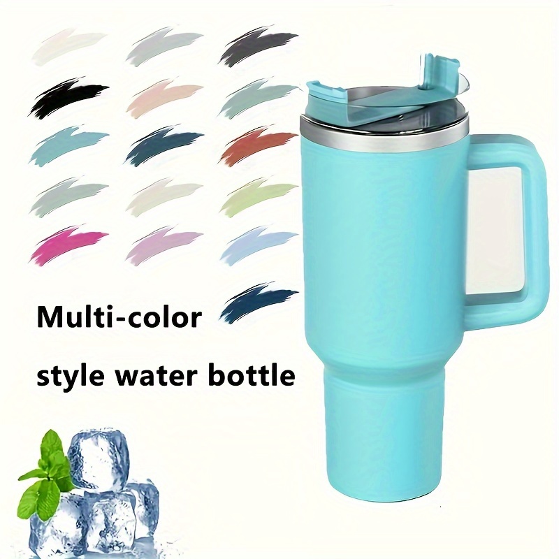 Style Flask Thermos Cup With Straw Ins Style Water Bottle 304