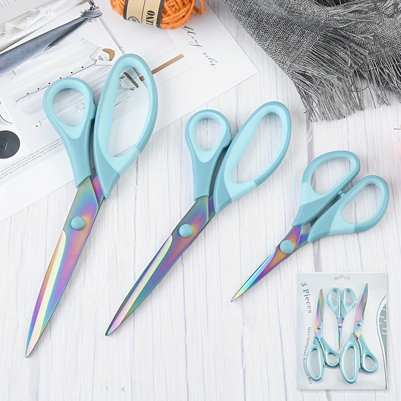 Titanium Craft Scissors Set: Perfect For Sewing Arts School - Temu